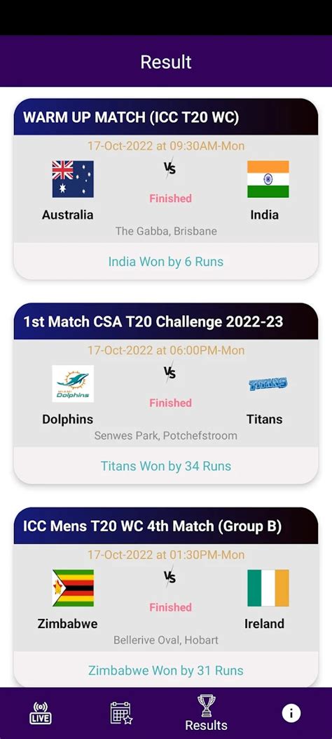 cricinfo ipl score